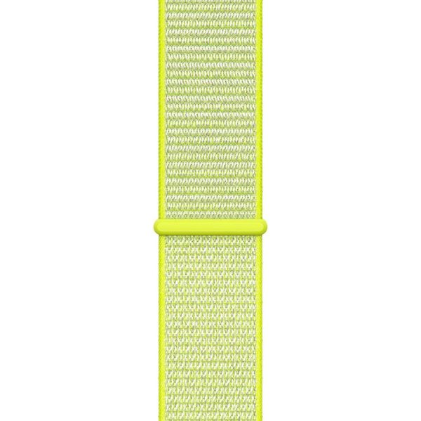 Apple Watch ile Uyumlu 38-40 Kumaş Kayış Fıstık Yeşili