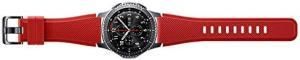 Gear S3 ile Uyumlu Silikon Kayış Kırmızı ET-YSU76MREGWW