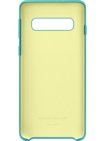 Galaxy S10 ile Uyumlu Kılıf Silicone Cover Sarı EF-PG973TYEGWW