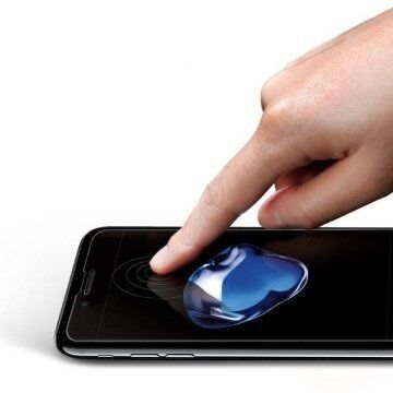 Spigen iPhone 7/8 ile Uyumlu Cam Ekran Koruyucu GLAS.tR SLIM