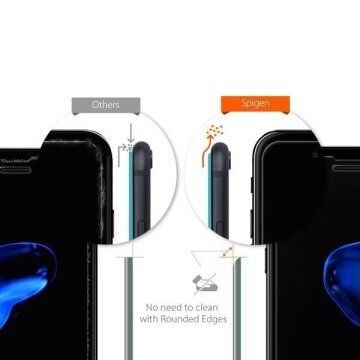 Spigen iPhone 7/8 ile Uyumlu Cam Ekran Koruyucu GLAS.tR SLIM