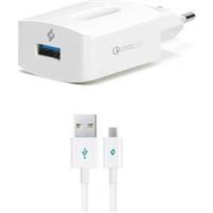 Ttec 2SCQC01M Speedcharger QC 3.0 Universal Seyahat Şarj Aleti + Micro Usb Kablo