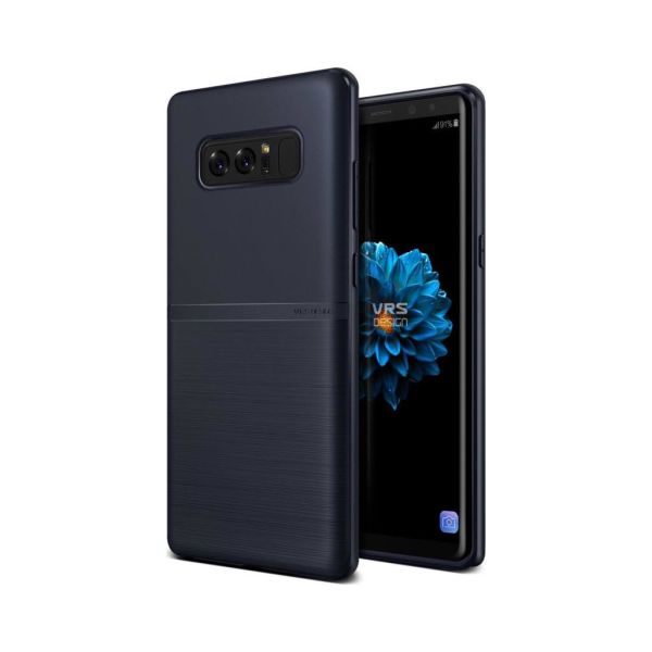 VRS Galaxy Note 8 ile Uyumlu Single Fit Kılıf Deep Sea Blue