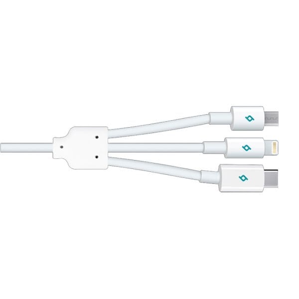 Ttec SpeedCharge Ev Şarj Cihazı Micro USB + Lightning + Type C 10W  2.1A 2SCS01UT