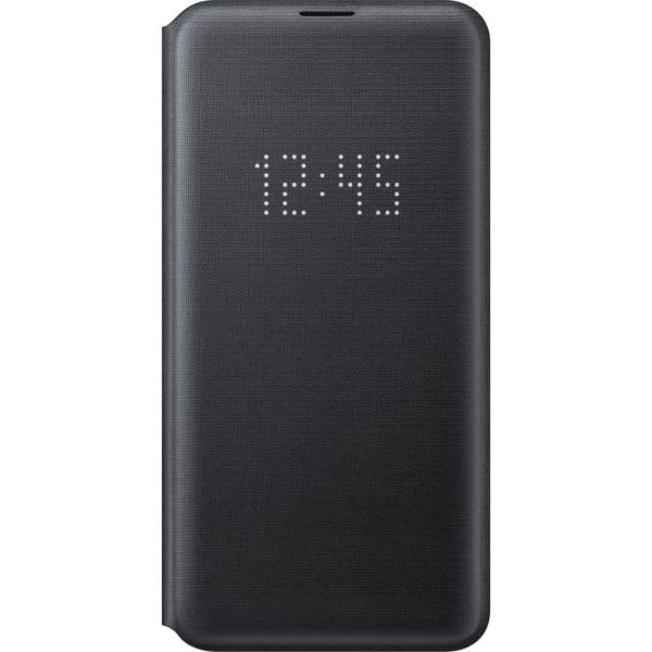 Galaxy S10e ile Uyumlu LED View Cover Kılıf Siyah EF-NG970PBEGWW