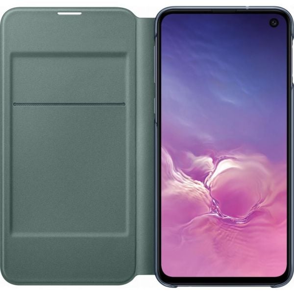 Galaxy S10e ile Uyumlu LED View Cover Kılıf Siyah EF-NG970PBEGWW