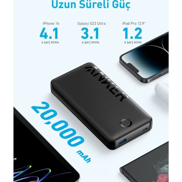 Anker 325 Taşınabilir Şarj Cihazı (PowerCore 20K) A1286