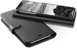 Spigen iPhone XS/X ile Uyumlu Kılıf Wallet S Cüzdan Black