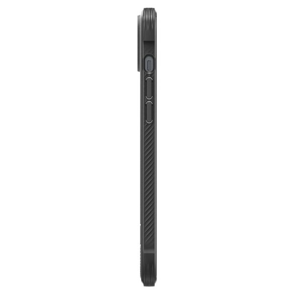 Spigen iPhone 14 Plus ile Uyumlu Kılıf Rugged Armor Mag (MagSafe Uyumlu) Matte Black