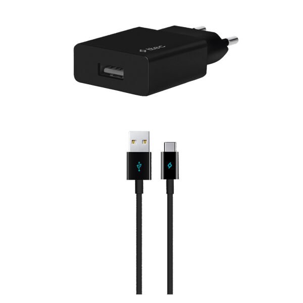 Ttec Smartcharger Seyahat Şarj Aleti 2.1A + Type-C Kablo Siyah 2SCS20CS