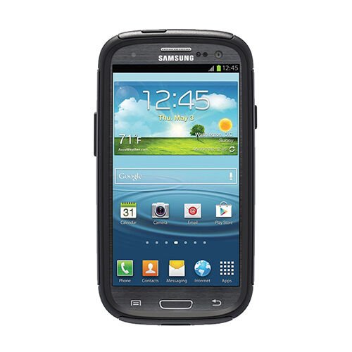 Otterbox Galaxy S3 ile Uyumlu Commuter Kılıf Siyah