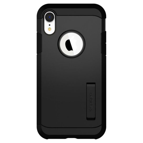 Spigen iPhone XR ile Uyumlu Kılıf Tough Armor Black