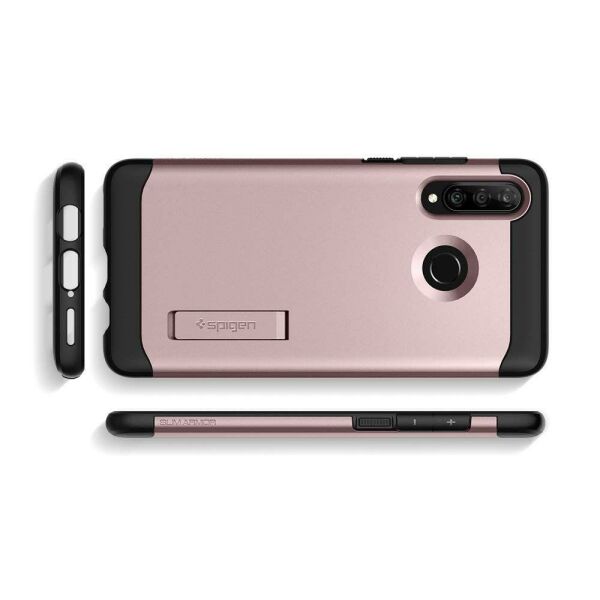 Spigen P30 Lite / Nova 4e ile Uyumlu Kılıf Slim Armor Rose Gold