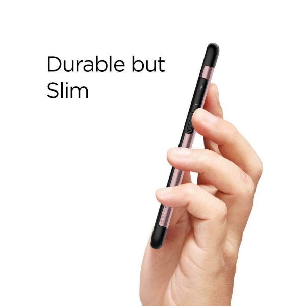 Spigen P30 Lite / Nova 4e ile Uyumlu Kılıf Slim Armor Rose Gold