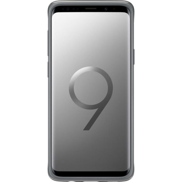 Galaxy S9 Plus ile Uyumlu Protective Stanting Cover Gümüş EF-RG965CSEGWW(Out)