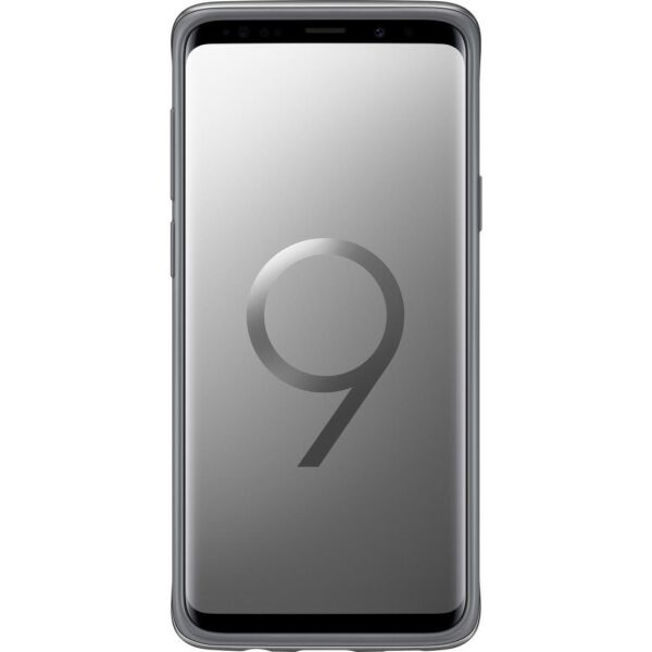 Galaxy S9 Plus ile Uyumlu Protective Stanting Cover Gümüş EF-RG965CSEGWW(Out)