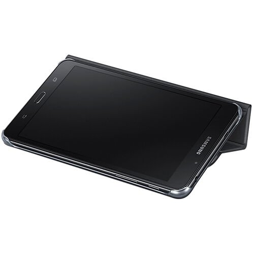Galaxy Tab A6 7'' T280 ile Uyumlu Bookcover Kılıf Siyah EF-BT280PBEGWW