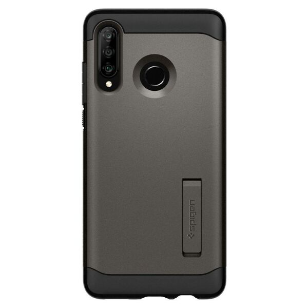 Spigen P30 Lite / Nova 4e ile Uyumlu Kılıf Slim Armor Gunmetal