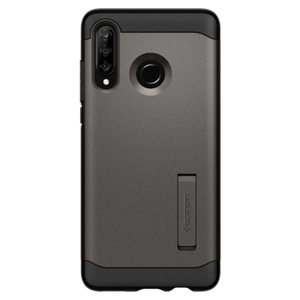 Spigen P30 Lite / Nova 4e ile Uyumlu Kılıf Slim Armor Gunmetal