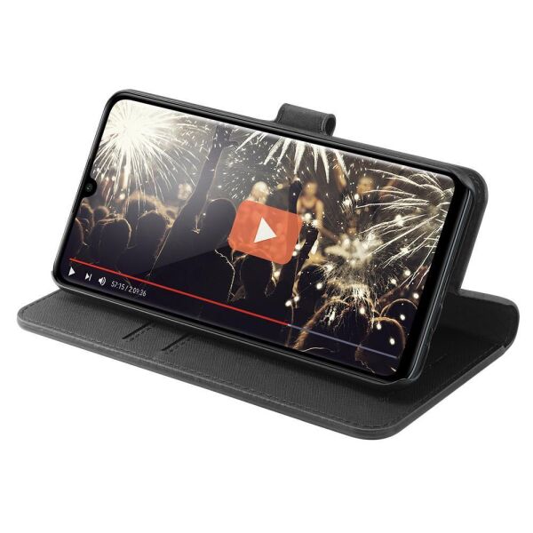 Spigen P30 Lite / Nova 4e ile Uyumlu Kılıf Wallet S Black