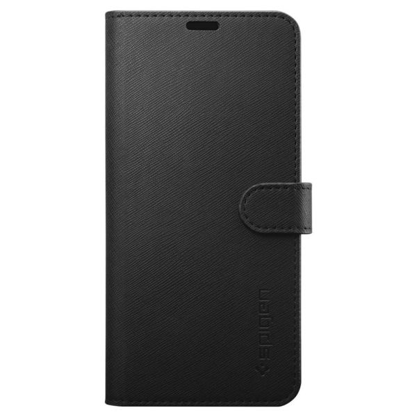 Spigen P30 Lite / Nova 4e ile Uyumlu Kılıf Wallet S Black