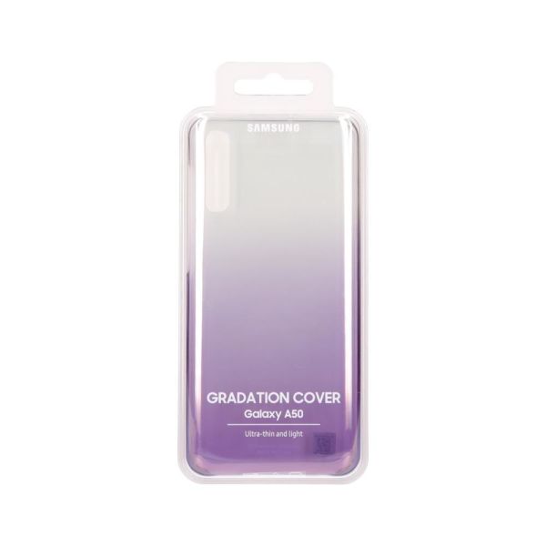 Galaxy A50 ile Uyumlu Clear Cover Mor EF-AA505CVEGWW