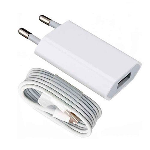 iPhone ile Uyumlu Şarj Cihazı Adaptör + Kablo