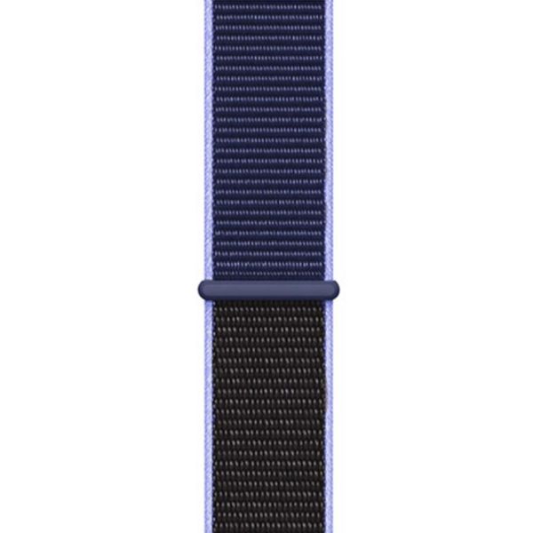 Apple Watch ile Uyumlu 42-44mm Kumaş Kayış Lacivert