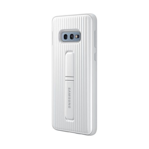 Galaxy S10e ile Uyumlu Protective Standing Cover Beyaz EF-RG970CWEGWW