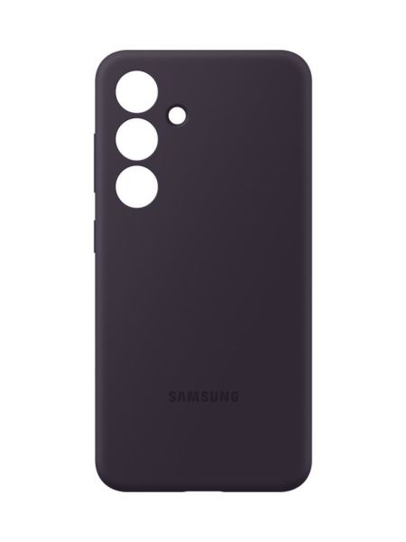 Galaxy S24 ile Uyumlu Silikon Kılıf Koyu Eflatun EF-PS921TEEGWW