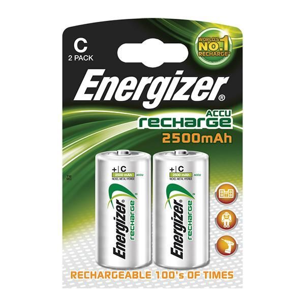 Energizer (E11-8740) Şarjlı 2500 Mah C Tipi Pil 2Li Blister 2PS8740