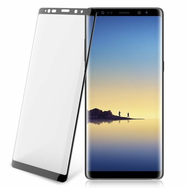 Buff Galaxy Note 8 ile Uyumlu 5D ile Uyumlu Glass Ekran Koruyucu