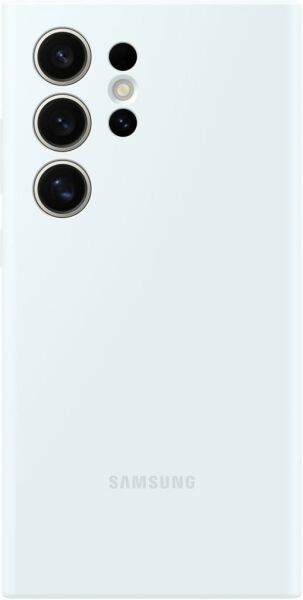 Galaxy S24 Ultra ile Uyumlu Silikon Kılıf Beyaz EF-PS928TWEGWW