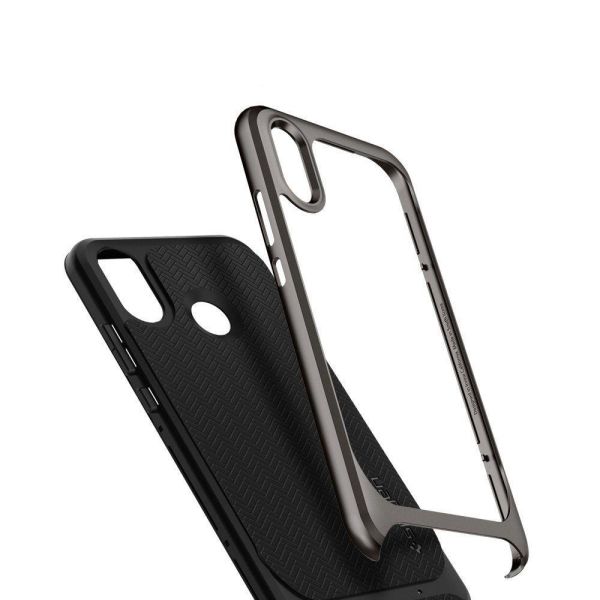 Spigen P20 Lite / Nova 3e ile Uyumlu Kılıf Neo Hybrid Gun Metal
