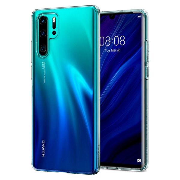 Spigen P30 Pro ile Uyumlu Kılıf Liquid Crystal Crystal Clear