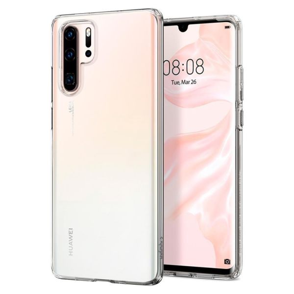 Spigen P30 Pro ile Uyumlu Kılıf Liquid Crystal Crystal Clear