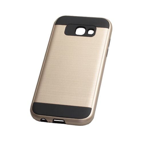 Galaxy A7 (2017) A720F ile Uyumlu Hard Shield Koruma Kılıfı Gold