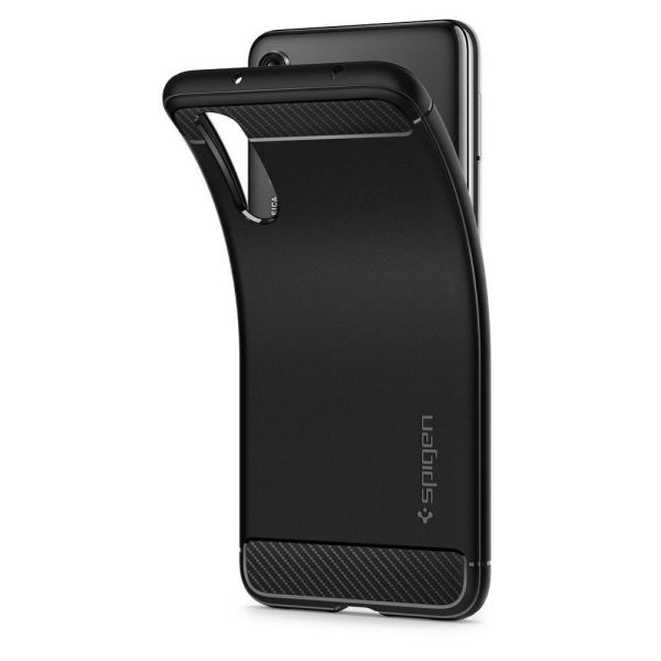Spigen P20 Pro ile Uyumlu Kılıf Rugged Armor