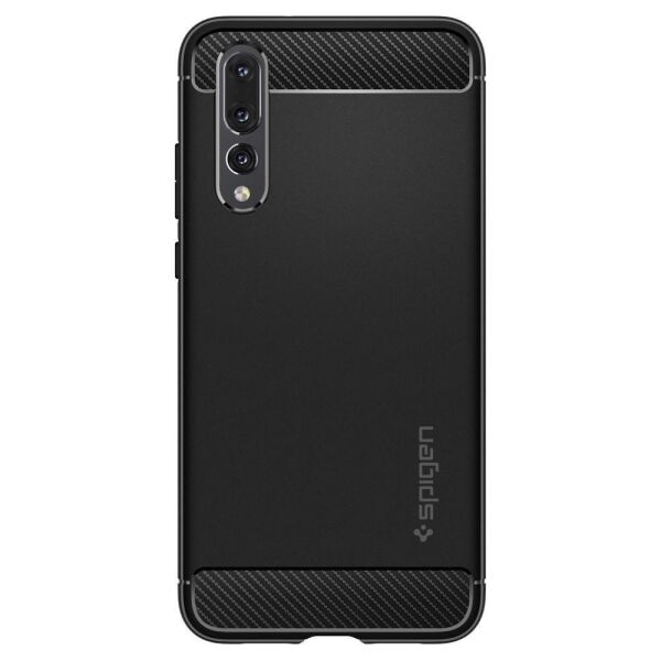 Spigen P20 Pro ile Uyumlu Kılıf Rugged Armor