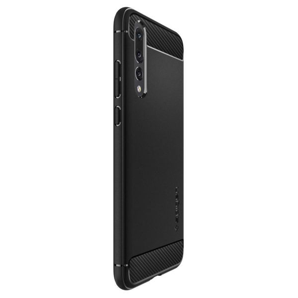 Spigen P20 Pro ile Uyumlu Kılıf Rugged Armor