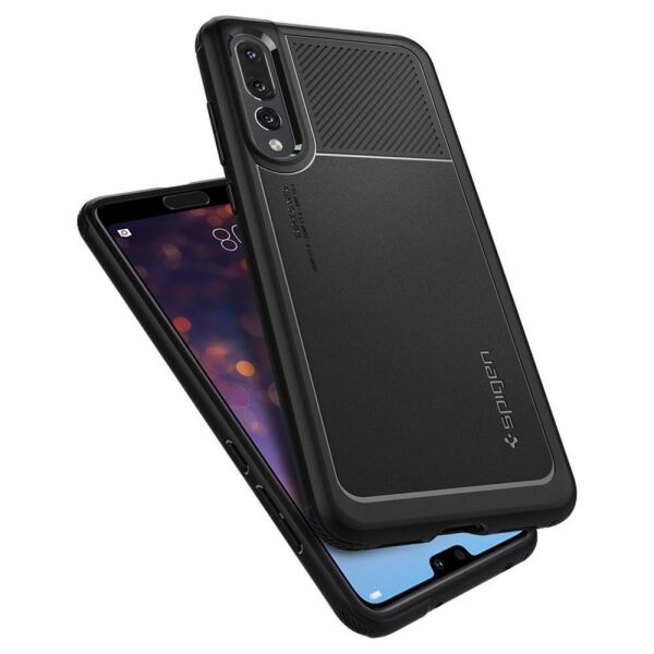 Spigen P20 Pro ile Uyumlu Kılıf Marked Armor
