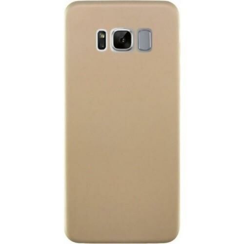 Zore Galaxy S8 ile Uyumlu Premier Silikon Kılıf Gold