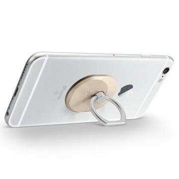 Spigen Telefon Halkası Style Ring Selfie Yüzük Champagne Gold