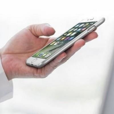 Spigen iPhone 7 ile Uyumlu Kılıf Thin Fit Ultra İnce Satin Silver