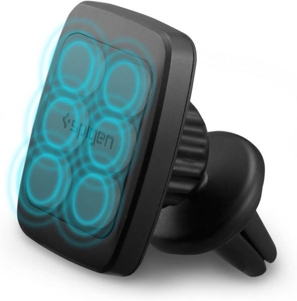 Spigen Kuel H12 Tüm Cihazlara Uyumlu Manyetik Araç Tutucu Premium A201 Black