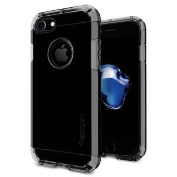 Spigen iPhone 7 ile Uyumlu Kılıf Tough Armor Jet Black