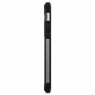 Spigen iPhone 7 ile Uyumlu Kılıf Tough Armor Gun Metal