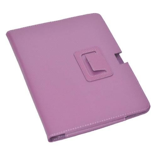 Iconia Tab A700 ile Uyumlu Standlı Deri Kılıf Mor Renk