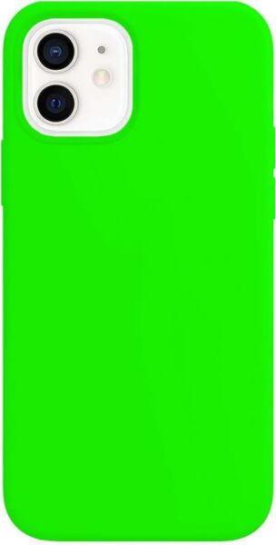 Buff iPhone 11 ile Uyumlu Rubber S Kılıf Neon Yeşil