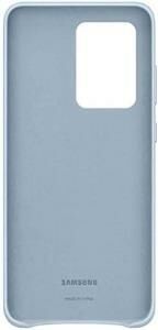 Galaxy S20 Ultra ile Uyumlu Kılıf Leather Cover Mavi ‎EF-VG988LLEGWW